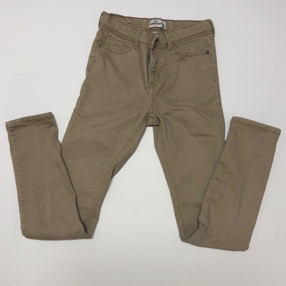 Khaki Skinny Jeans